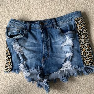 Jean shorts